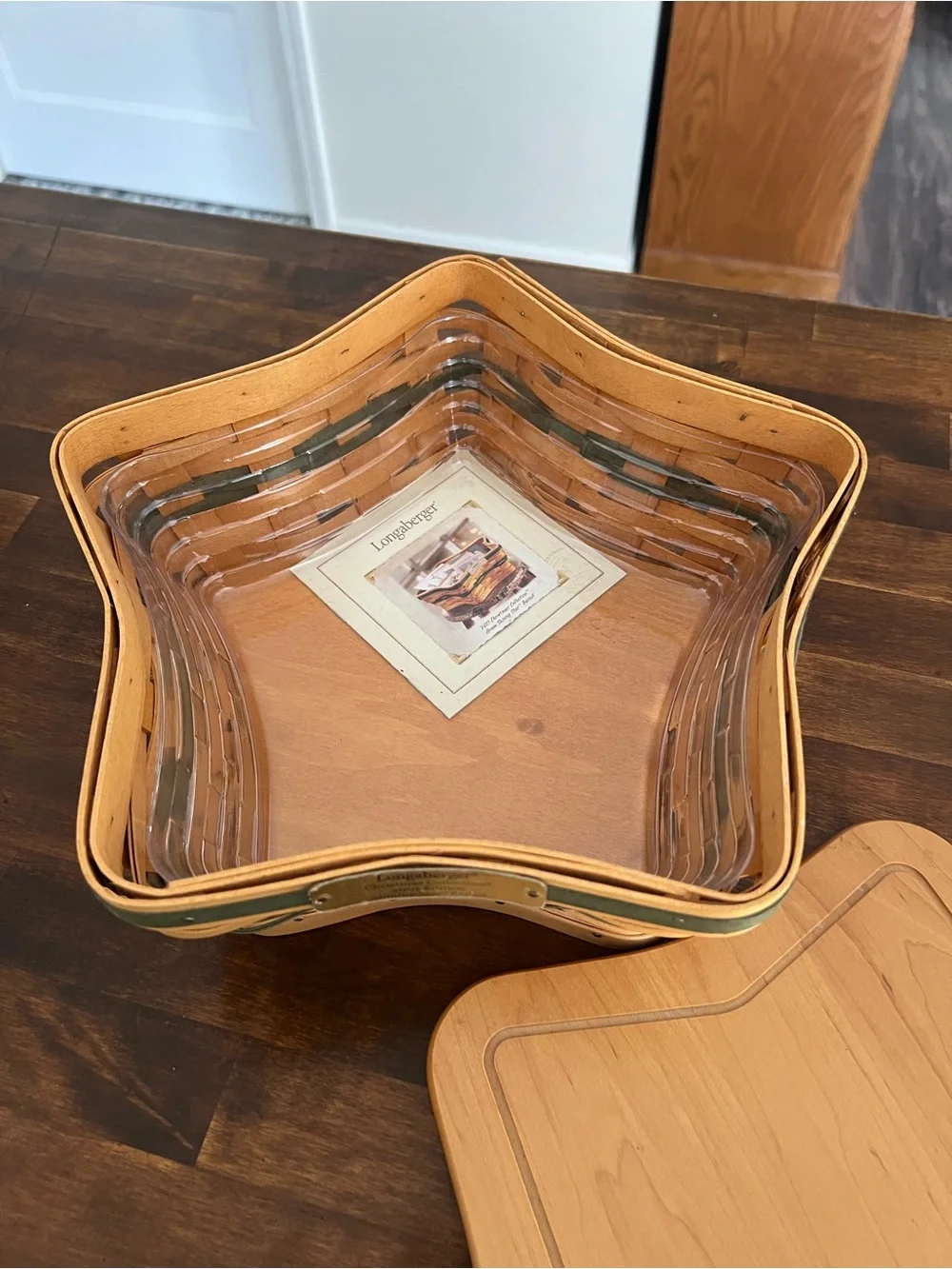Longaberger Shining Star Basket, 2001